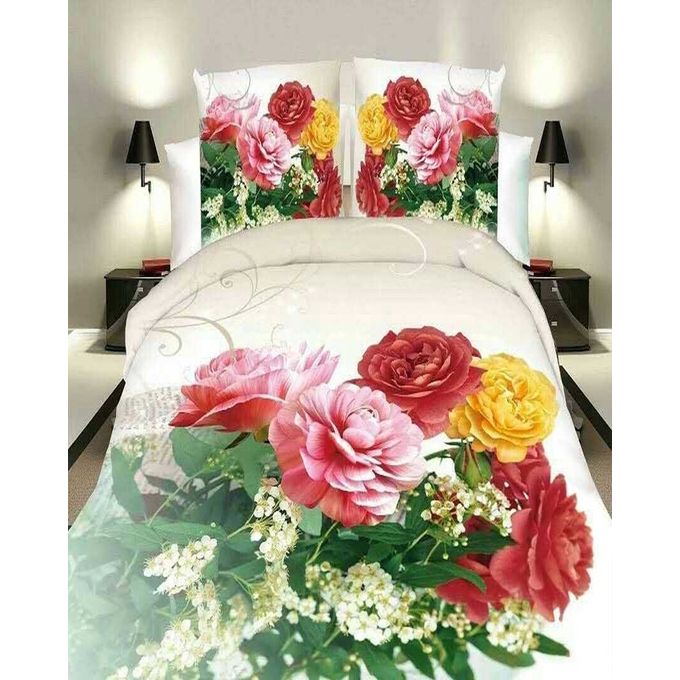 4D Bed Sheet Cotton Satin