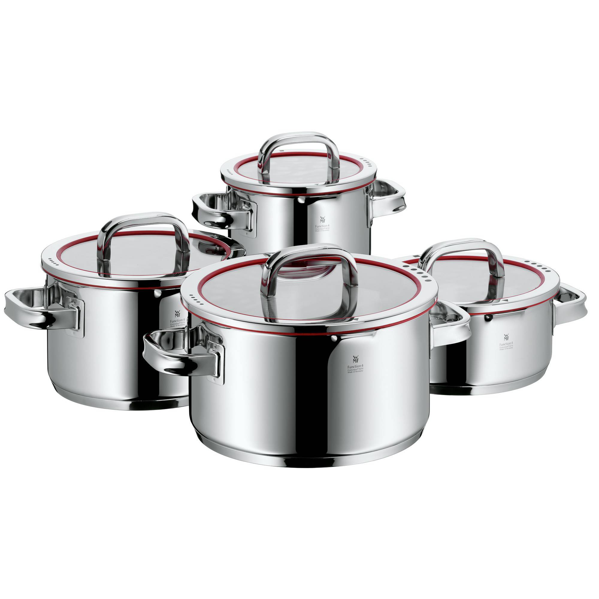 Cooking Pots silver set