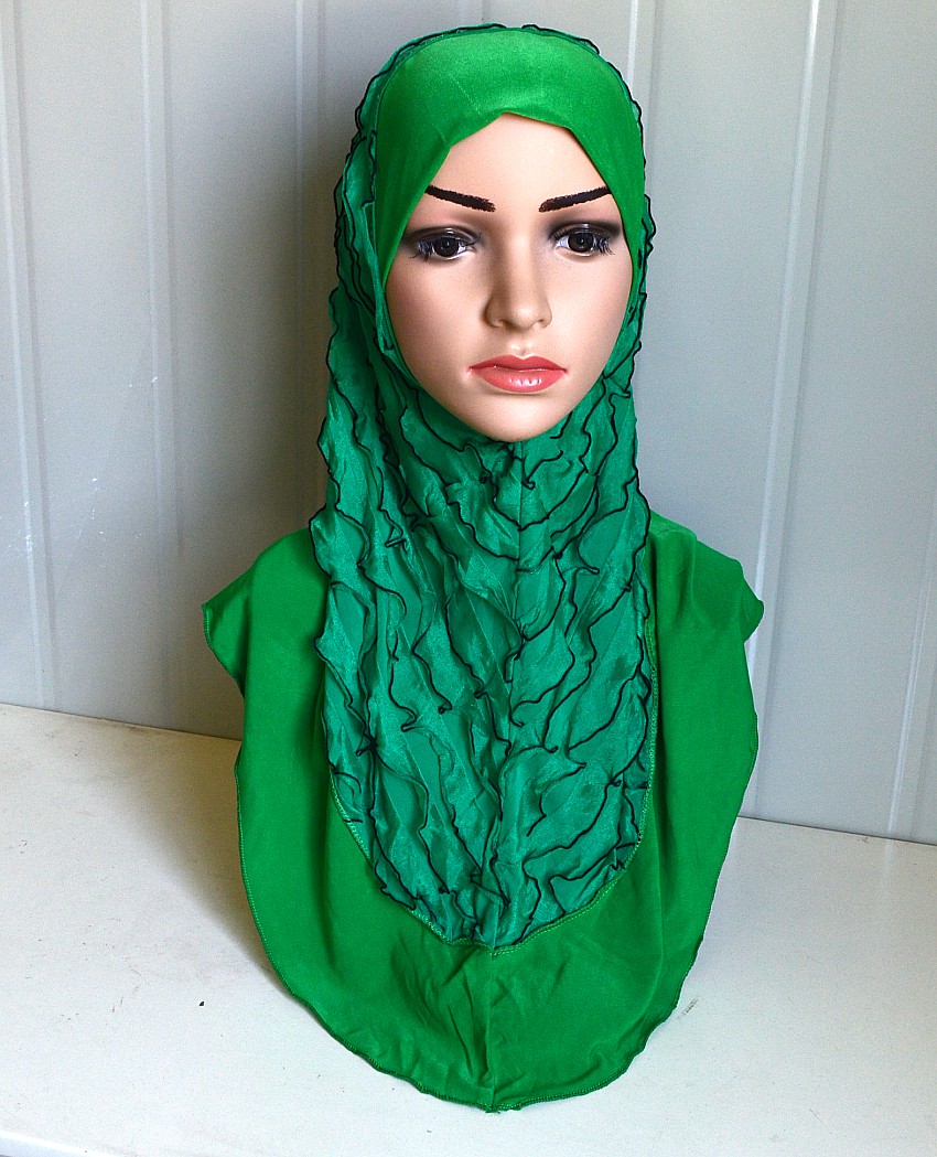 Green Hijab for Women