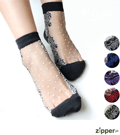 Buy Ladies Transparent Socks in Pakistan at Best Price | Stocking Socks ...