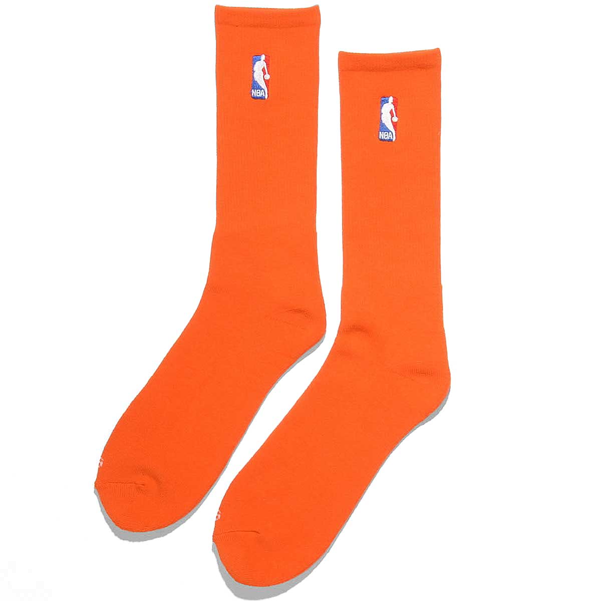 Orange Cotton Socks for Man